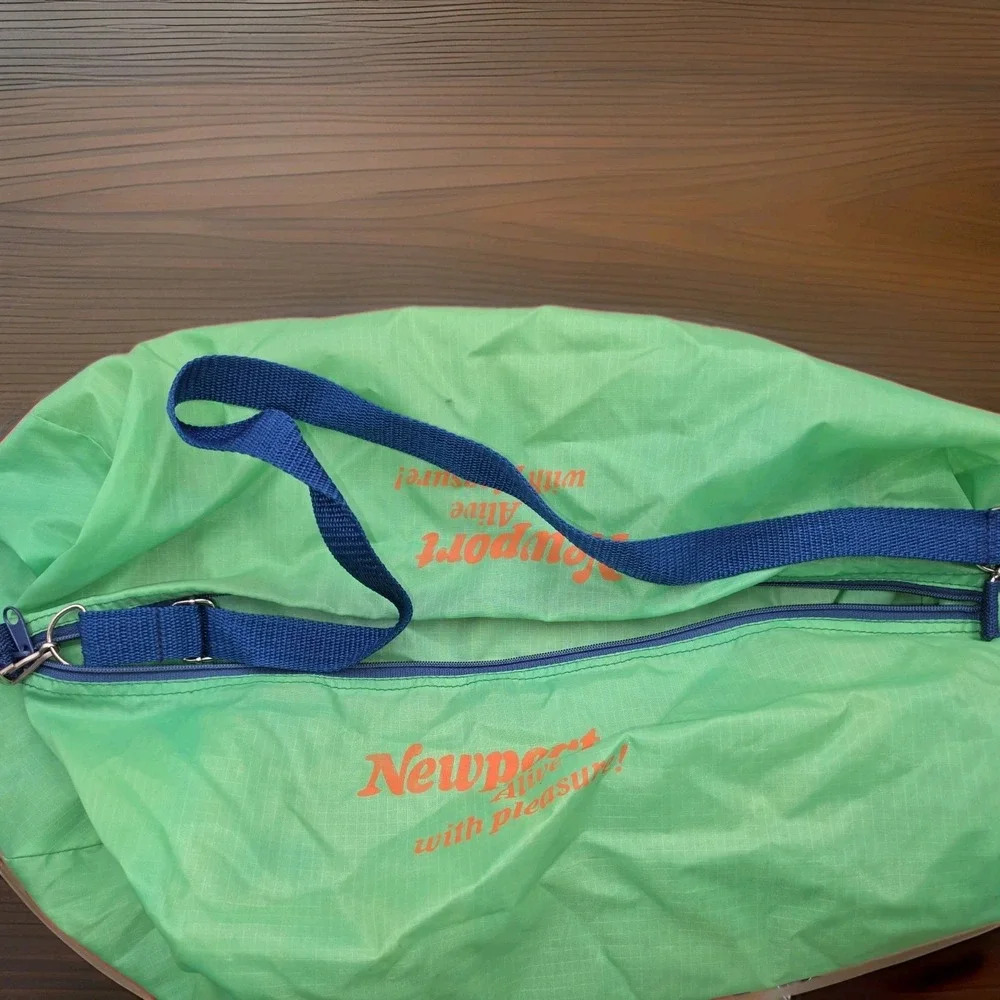 Vintage Newport Cigarettes Alive With Pleasure 17 Inch Duffel Bag
